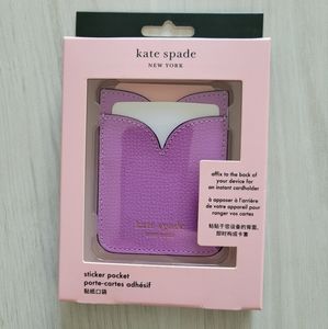 kate spade sticker pocket for phone
